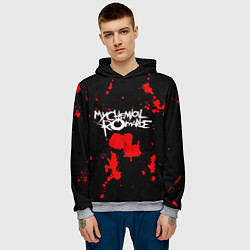 Толстовка-худи мужская My Chemical Romance, цвет: 3D-меланж — фото 2