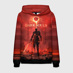 Толстовка-худи мужская Dark Souls: Red Sunrise, цвет: 3D-черный