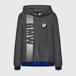 Толстовка-худи мужская BMW SPORT, цвет: 3D-синий