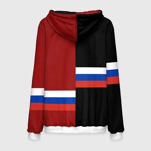 Мужская толстовка Moscow, Russia / 3D-Белый – фото 2