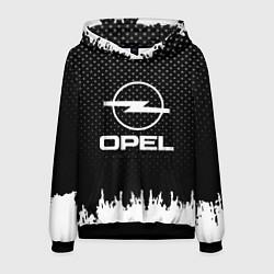 Толстовка-худи мужская Opel: Black Side, цвет: 3D-черный