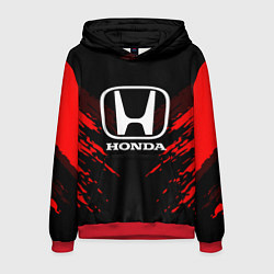 Толстовка-худи мужская Honda: Red Anger, цвет: 3D-красный