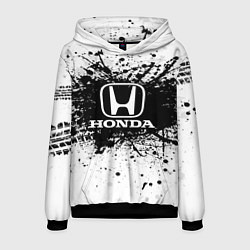 Толстовка-худи мужская Honda: Black Spray, цвет: 3D-черный