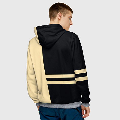 Мужская толстовка Lamborghini Sport / 3D-Меланж – фото 4