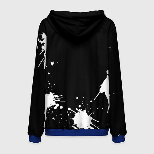 Мужская толстовка Группа OOMPH! / 3D-Синий – фото 2