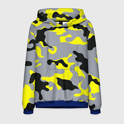 Мужская толстовка Yellow & Grey Camouflage