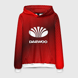 Толстовка-худи мужская Daewoo: Red Carbon, цвет: 3D-белый