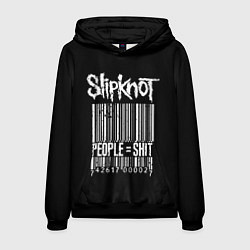 Толстовка-худи мужская Slipknot: People Shit цвета 3D-черный — фото 1