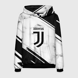 Толстовка-худи мужская Juventus, цвет: 3D-черный
