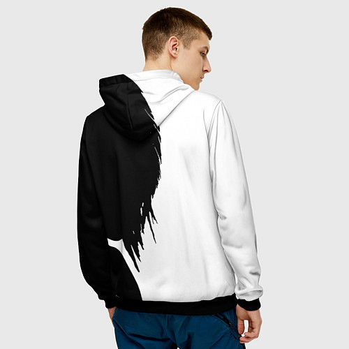 Мужская толстовка Skillet Shadow / 3D-Черный – фото 4