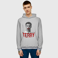 Толстовка-худи мужская Terry Face, цвет: 3D-меланж — фото 2