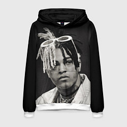 Толстовка-худи мужская XXXTentacion, цвет: 3D-белый