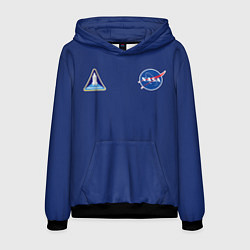Толстовка-худи мужская NASA: Special Form, цвет: 3D-черный
