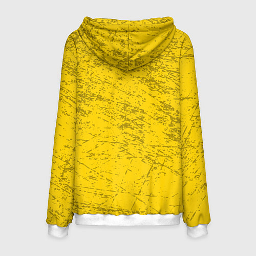 Мужская толстовка 21 Pilots: Yellow Grunge / 3D-Белый – фото 2