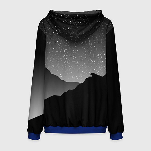 Мужская толстовка TES: Nightmare / 3D-Синий – фото 2