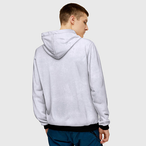 Мужская толстовка Лучший в мире психотерапевт / 3D-Черный – фото 4