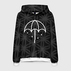 Толстовка-худи мужская BMTH Umbrella, цвет: 3D-белый