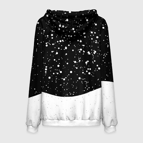 Мужская толстовка Merry Christmas 2019 / 3D-Белый – фото 2