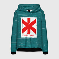 Толстовка-худи мужская Cyberpunk: Trauma Team, цвет: 3D-черный