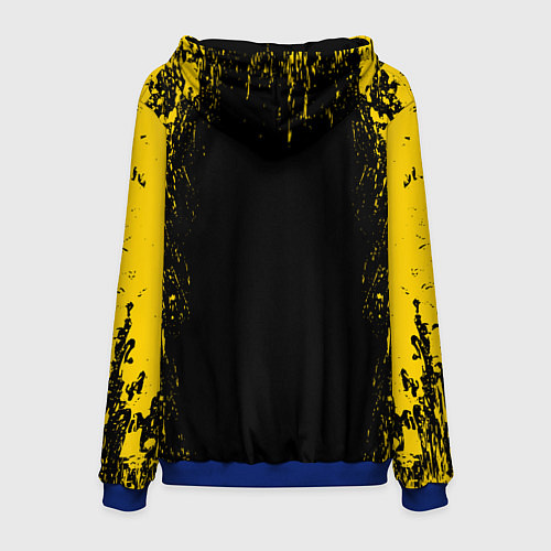 Мужская толстовка 21 Pilots: Yellow & Black / 3D-Синий – фото 2