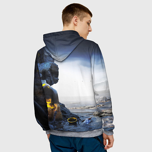 Мужская толстовка Death Stranding: Exclusive / 3D-Меланж – фото 4