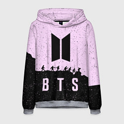 Толстовка-худи мужская BTS Boys, цвет: 3D-меланж