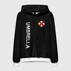 Толстовка-худи мужская UMBRELLA CORP, цвет: 3D-белый