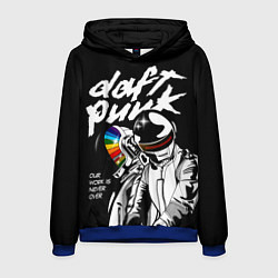 Толстовка-худи мужская Daft Punk: Our work is never over, цвет: 3D-синий