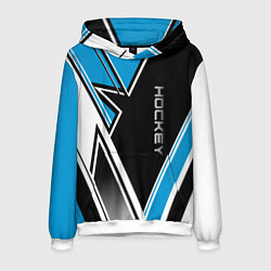 Мужская толстовка Hockey black blue white