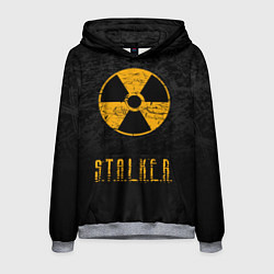 Толстовка-худи мужская STALKER: Radioactive, цвет: 3D-меланж