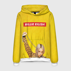 Толстовка-худи мужская Billie Eilish, цвет: 3D-белый