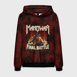 Мужская толстовка Manowar: Final Battle