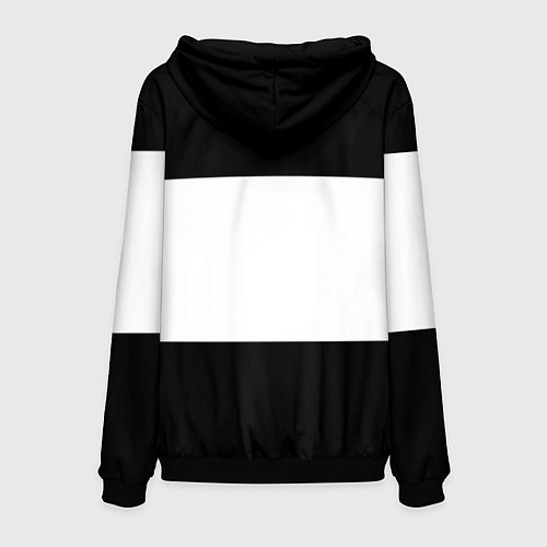 Мужская толстовка I like music / 3D-Черный – фото 2