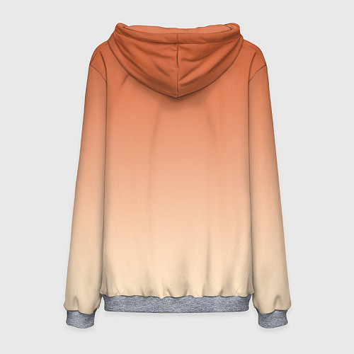 Мужская толстовка Милая аниме девочка-оборотень - Волчица и пряности / 3D-Меланж – фото 2