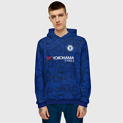 Толстовка-худи мужская Chelsea home 19-20, цвет: 3D-синий — фото 2