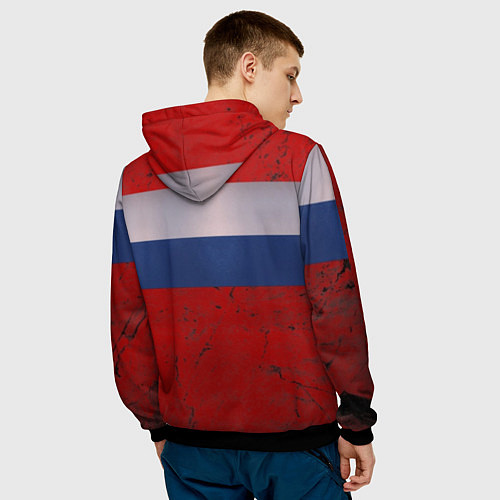 Мужская толстовка MADE IN USSR / 3D-Черный – фото 4