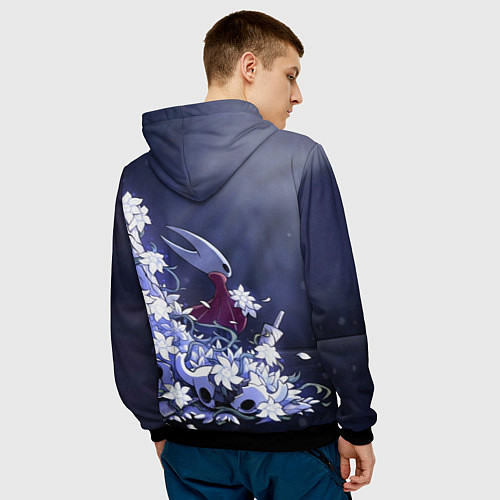 Мужская толстовка Hollow Knight / 3D-Черный – фото 4