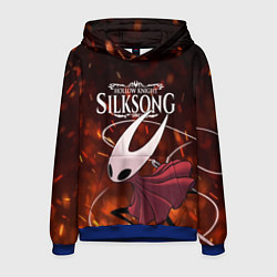 Толстовка-худи мужская Hollow Knight: Silksong, цвет: 3D-синий