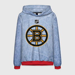 Толстовка-худи мужская Boston Bruins: Hot Ice, цвет: 3D-красный
