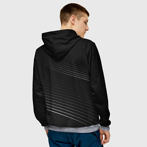 Мужская толстовка BMW / 3D-Меланж – фото 4