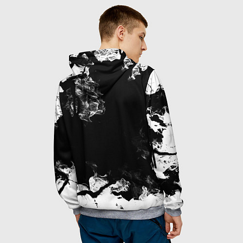 Мужская толстовка DOOM THE CRUCIBLE / 3D-Меланж – фото 4