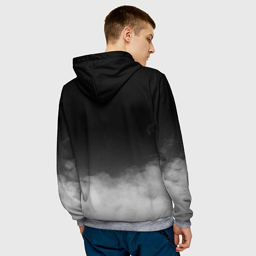 Мужская толстовка BMW / 3D-Меланж – фото 4