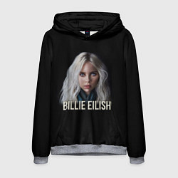 Толстовка-худи мужская BILLIE EILISH, цвет: 3D-меланж