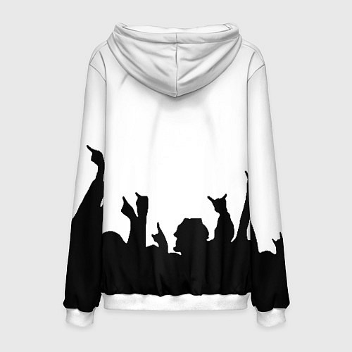 Мужская толстовка LINKIN PARK / 3D-Белый – фото 2