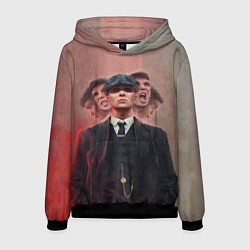 Толстовка-худи мужская Томас Шелби Peaky Blinders, цвет: 3D-черный
