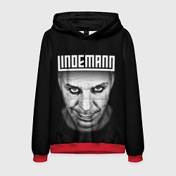 Толстовка-худи мужская LINDEMANN, цвет: 3D-красный