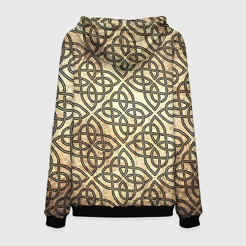 Мужская толстовка Валькнут символ павших в битве / 3D-Черный – фото 2