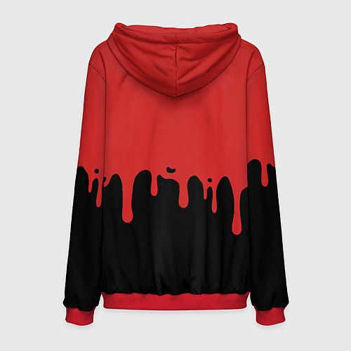 Мужская толстовка Спайк кетчуп / 3D-Красный – фото 2