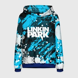 Толстовка-худи мужская Linkin Park, цвет: 3D-синий