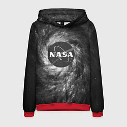 Толстовка-худи мужская NASA, цвет: 3D-красный